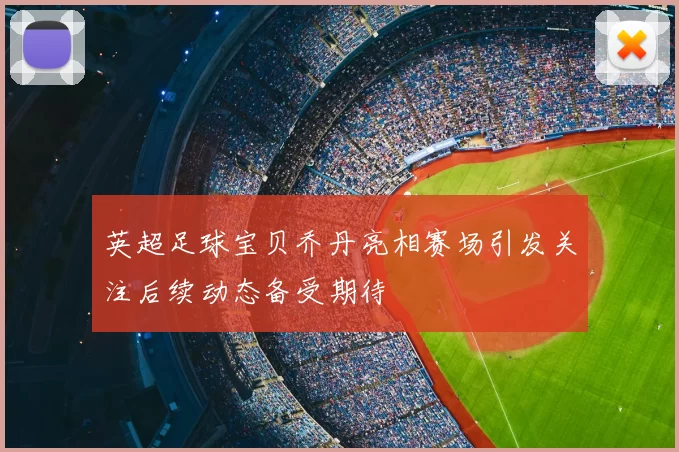 英超足球宝贝乔丹亮相赛场引发关注后续动态备受期待