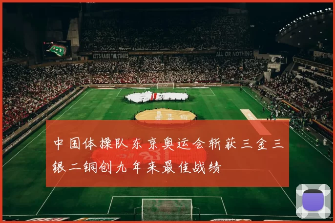 中国体操队东京奥运会斩获三金三银二铜创九年来最佳战绩